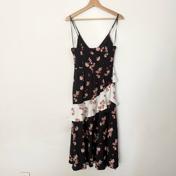 KEEPSAKE the Label Black and Floral Dress size XS - Picture 6 of 16